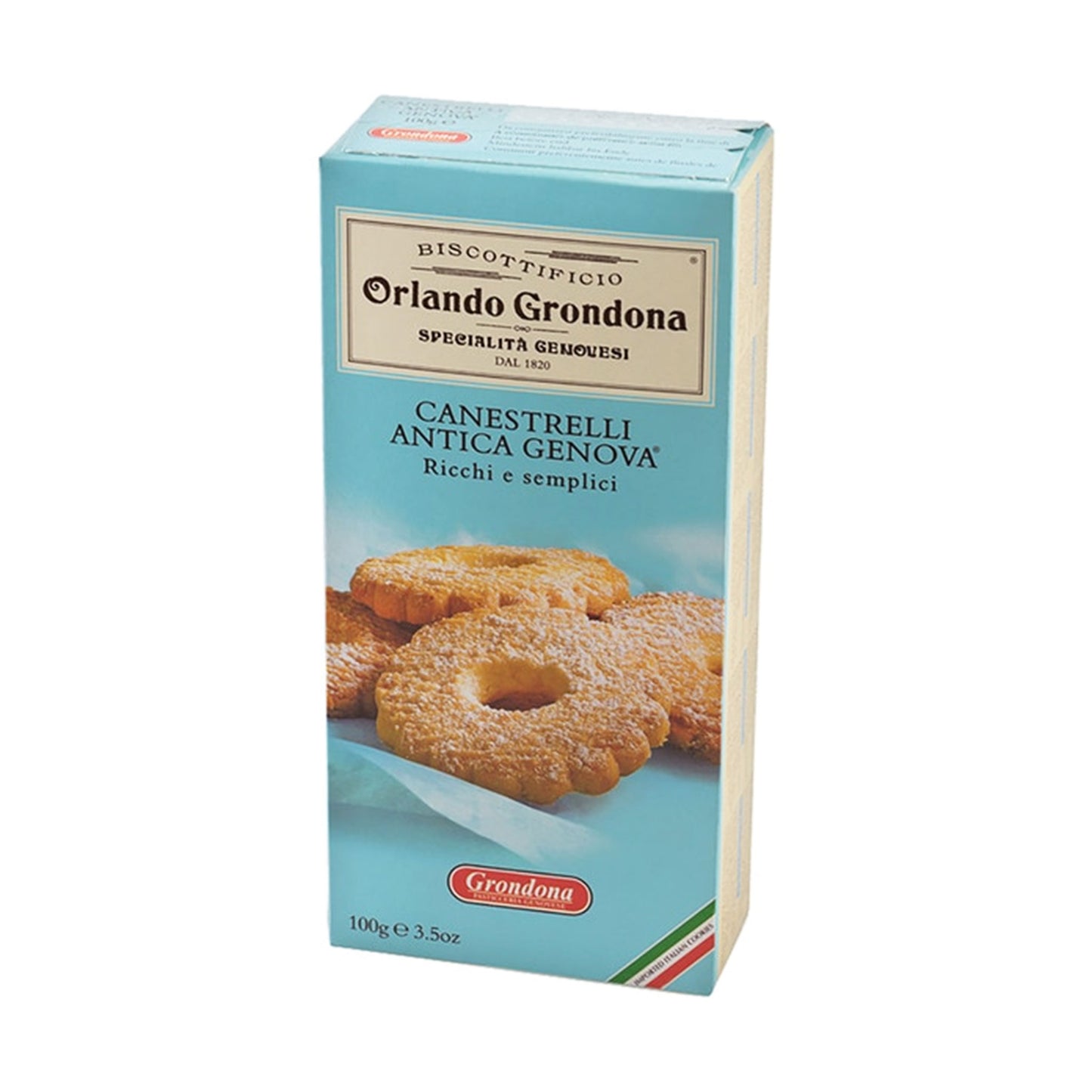 Grondona Biscuits Canestrelli Cookies 200g - Frankies Pantry and Cellar