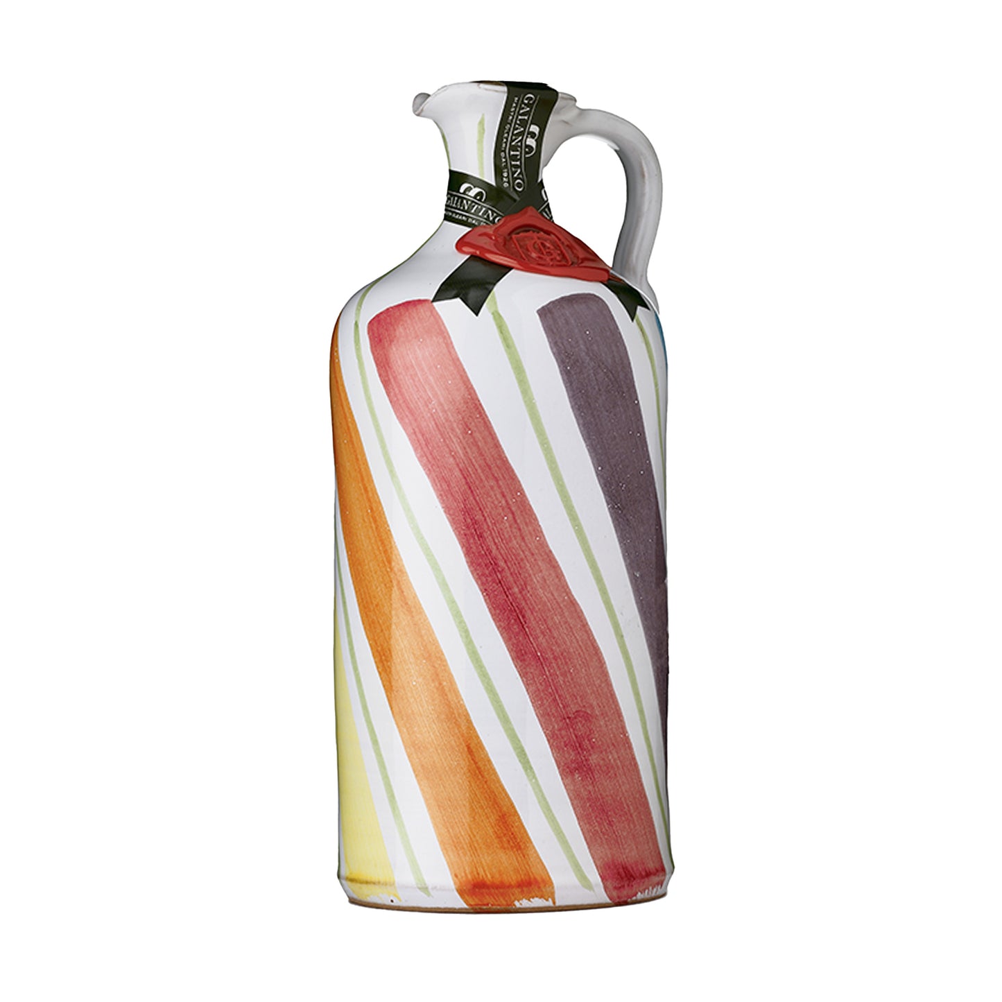 Galantino Arcobaleno Cermaic Jar - Extra Virgin Olive Oil 500ml - Frankies Pantry and Cellar