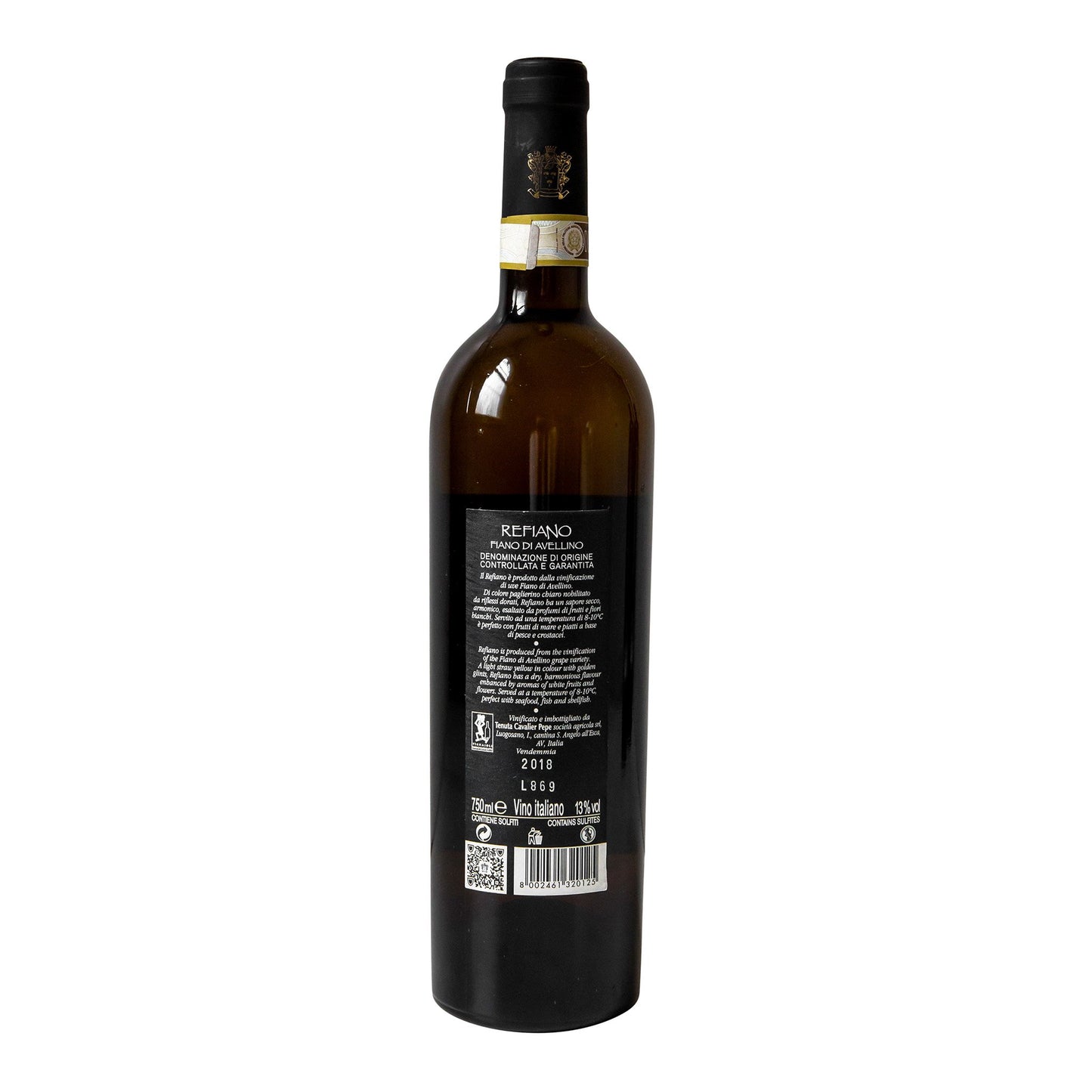 Cavalier Pepe Fiano Di Avellino DOCG "Refiano” 2022 - Frankies Pantry and Cellar