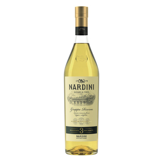 NARDINI Grappa Riserva 3yrs 700ml - Frankies Pantry and Cellar