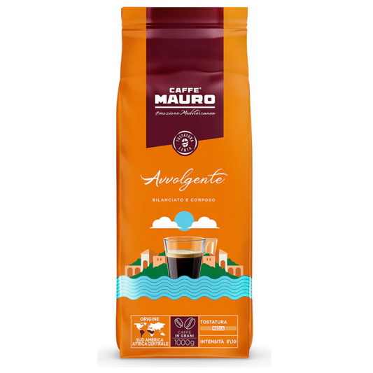 Caffe Mauro Avvolgente - 1kg Beans - Frankies Pantry and Cellar