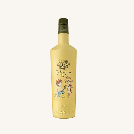 Galantino Baby Organic Extra Virgin Olive Oil 750ml - YELLOW - Frankies Pantry and Cellar