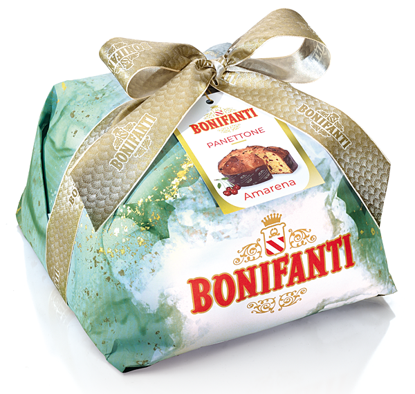 Bonifanti Amarena Cherry Panettone 1kg - Frankies Pantry and Cellar