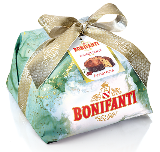 Bonifanti Amarena Cherry Panettone 1kg - Frankies Pantry and Cellar