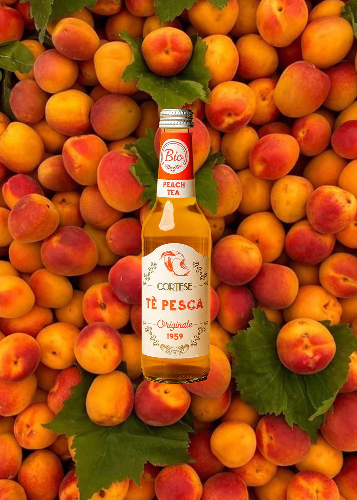 Cortese Bio Organic Soft Drink 275ml - Peach Tea - Frankies Pantry and Cellar