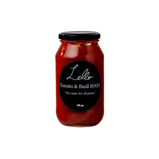 Lello Tomato & Basil Sugo 500g - Frankies Pantry and Cellar