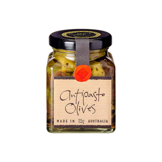 Ogilvie & Co Antipasto Olives 115g