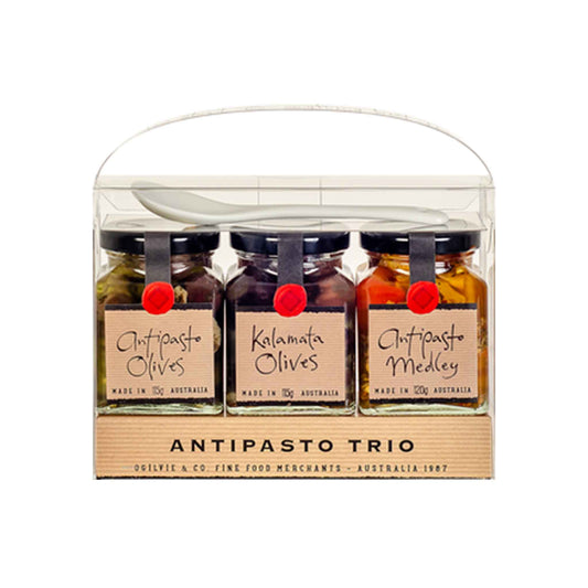 Ogilvie & Co Antipasto Trio Gift Pack - Frankies Pantry and Cellar